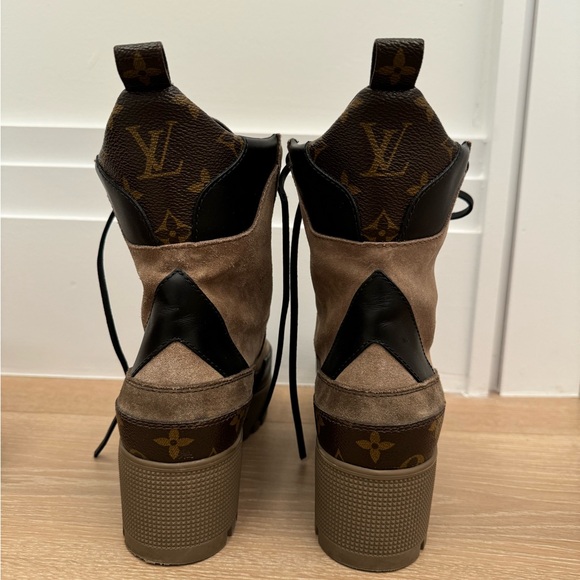 Womens Louis Vuitton laureate platform desert boot - Picture 2 of 4